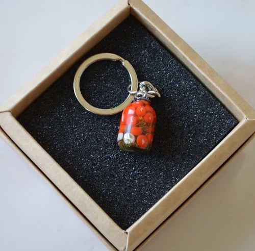 Keychain "Jar of Preserves"