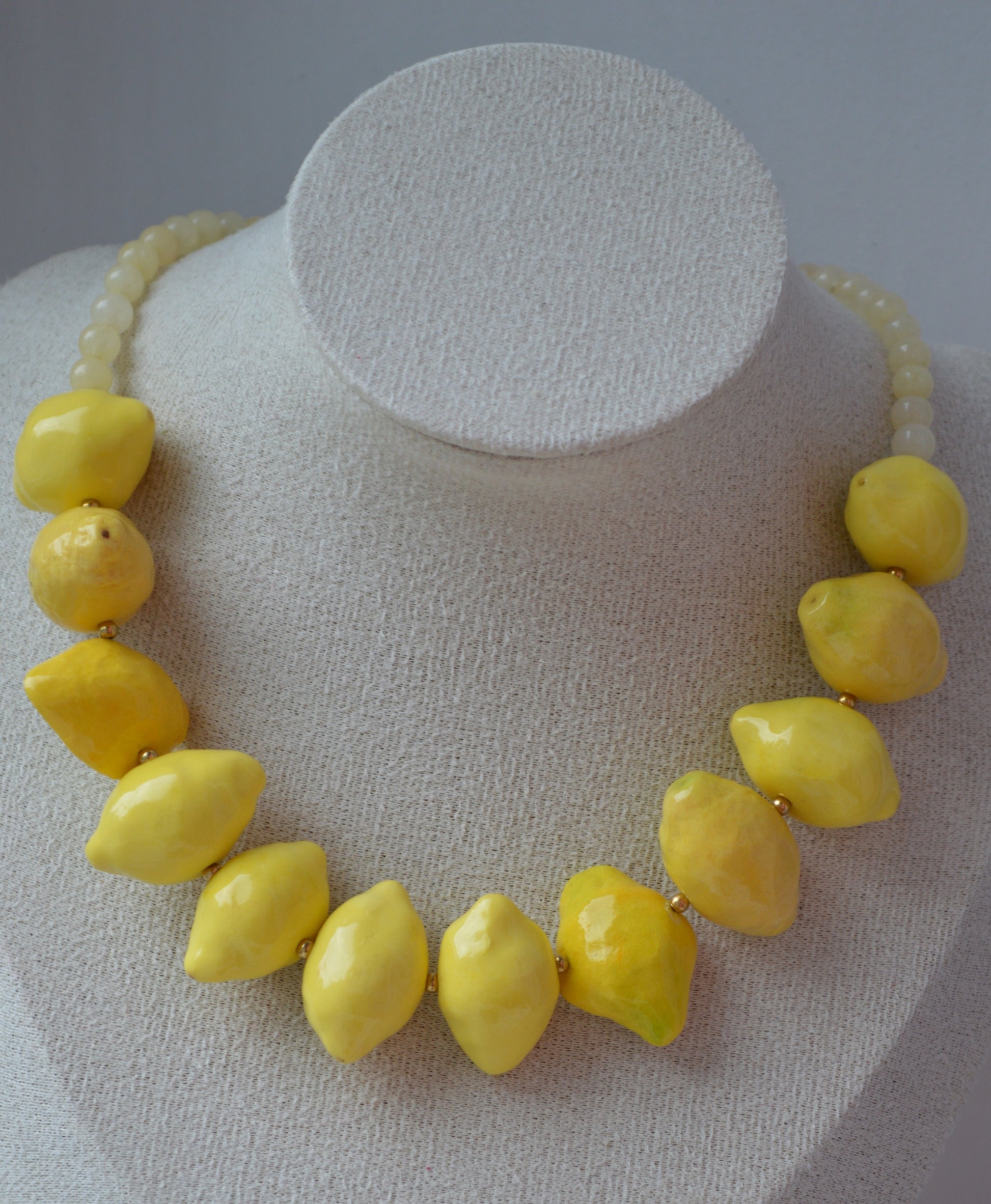 Necklace "Lemons"