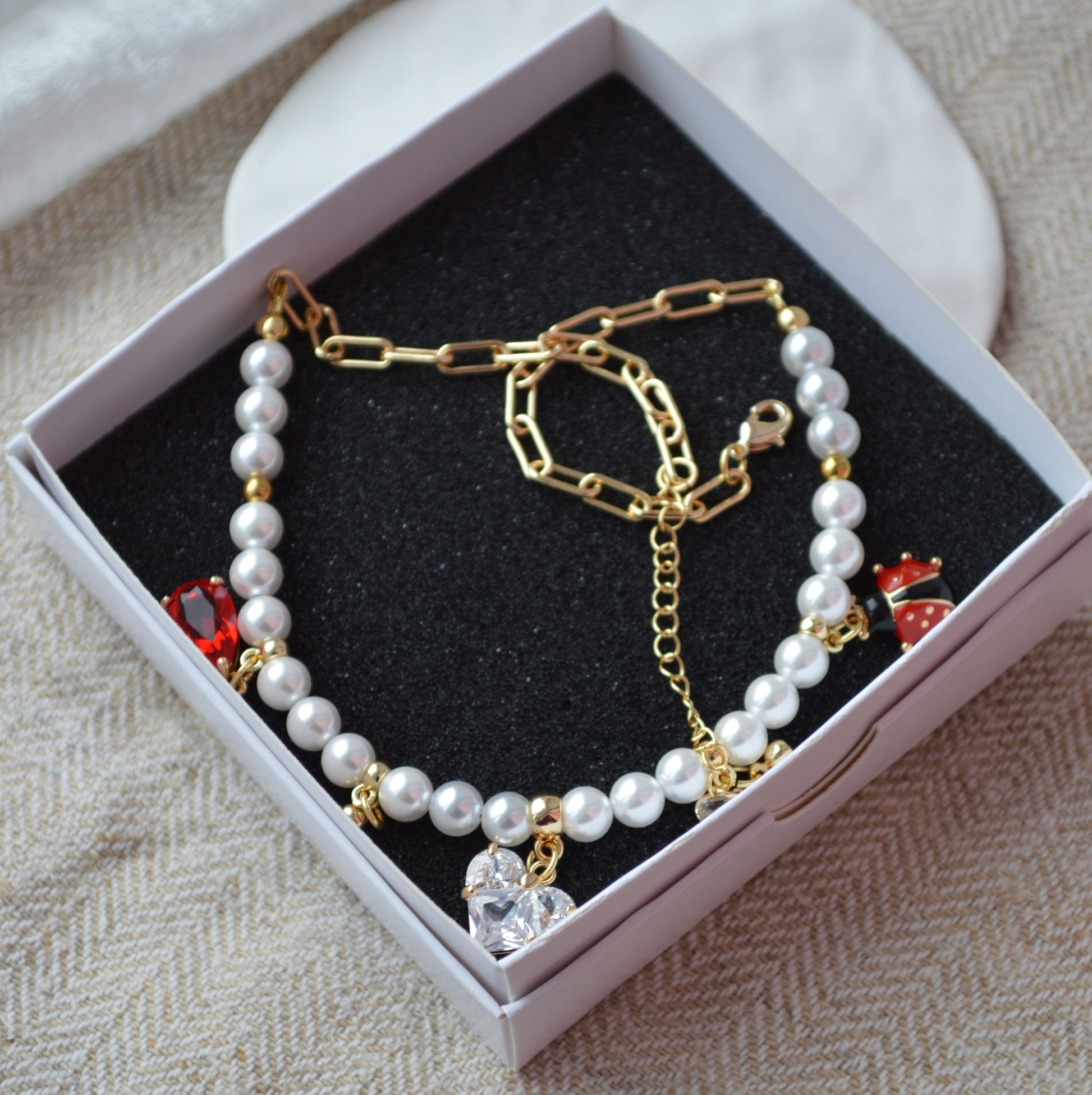 Намисто - Авторська прикраса з позолотою - Dina Khoma Jewelry. Намисто. Пресовані перли, Серце, Камінь, Сонечко позолота 24К. Унікальна авторська прикраса. Купити кольє подарунок. Женские украшения бижутерия