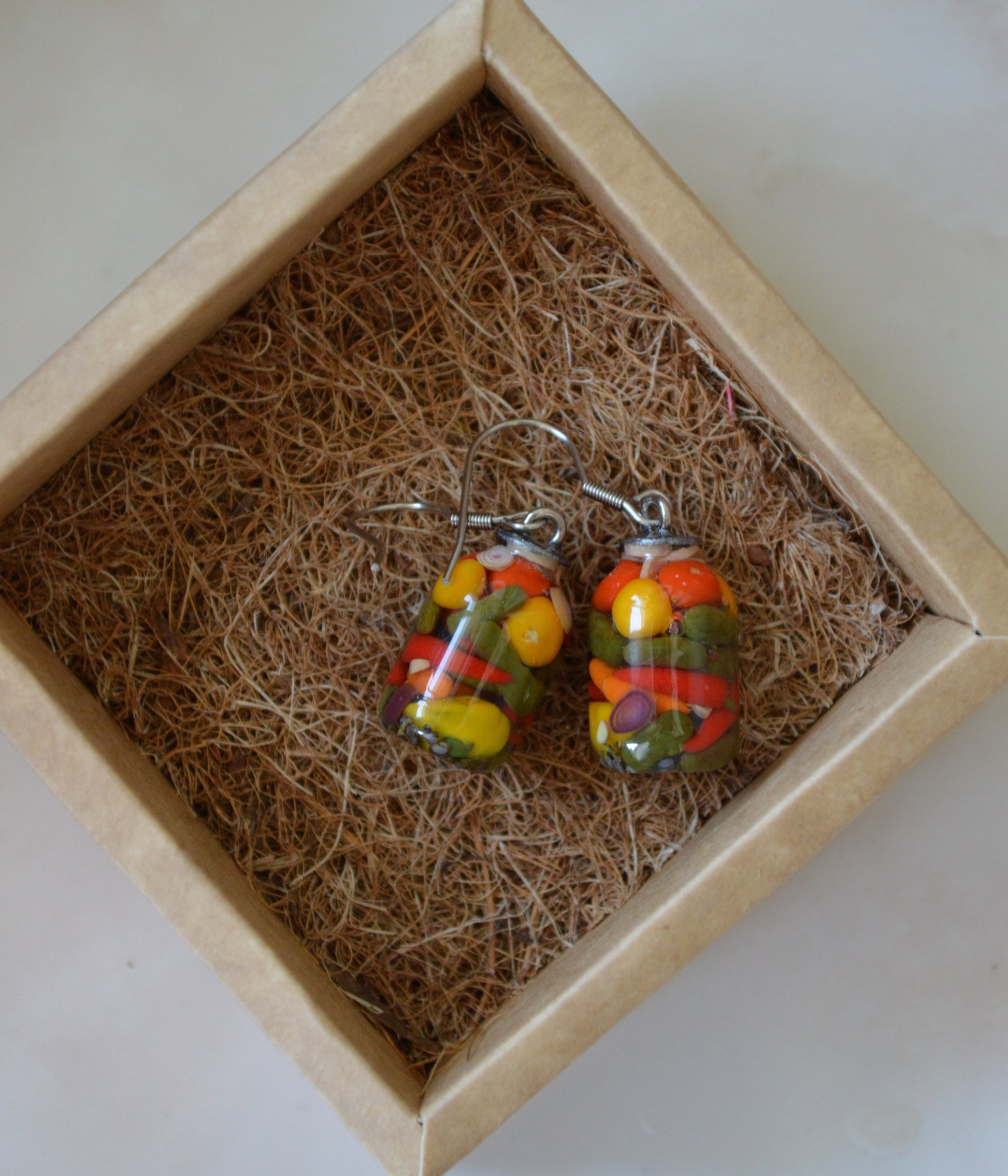 Earrings "Canning Jars"