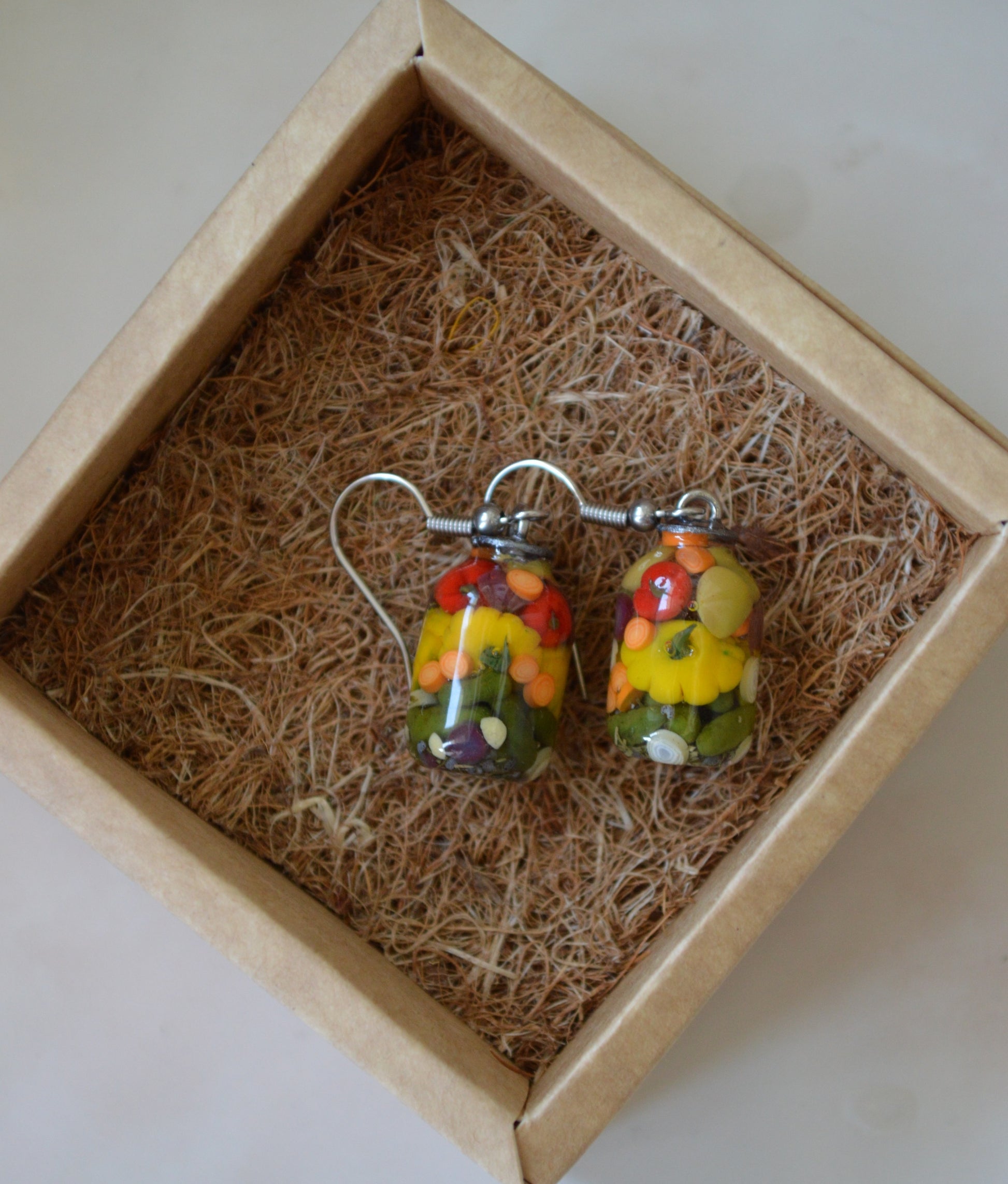 Earrings "Canning Jars"